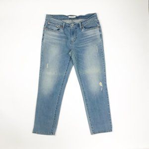 LEVI'S Light Wash Boyfriend Jeans Blue 27